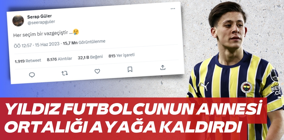 YILDIZ FUTBOLCUNUN ANNESİ ORTALIĞI AYAĞA KALDIRDI