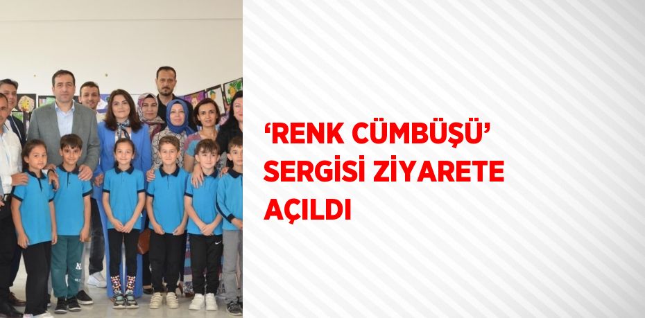 ‘RENK CÜMBÜŞÜ’ SERGİSİ ZİYARETE AÇILDI