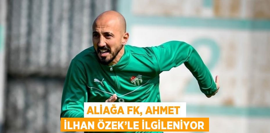 ALİAĞA FK, AHMET İLHAN ÖZEK’LE İLGİLENİYOR