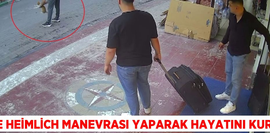 Kediye Heimlich manevrası yaparak hayatını kurtardı