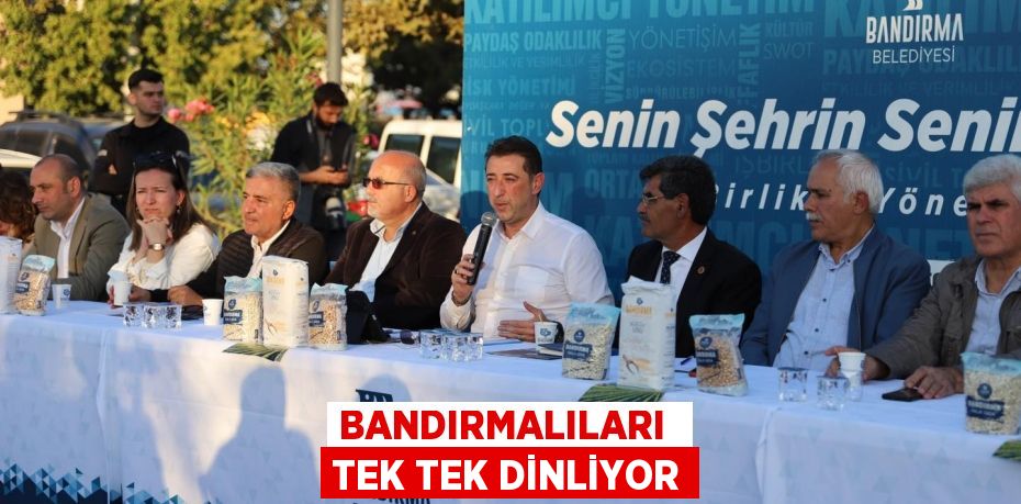 BANDIRMALILARI  TEK TEK DİNLİYOR