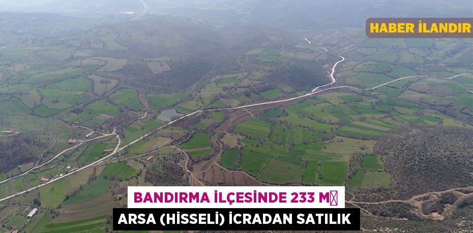 Bandırma ilçesinde 233 m² arsa (hisseli) icradan satılık