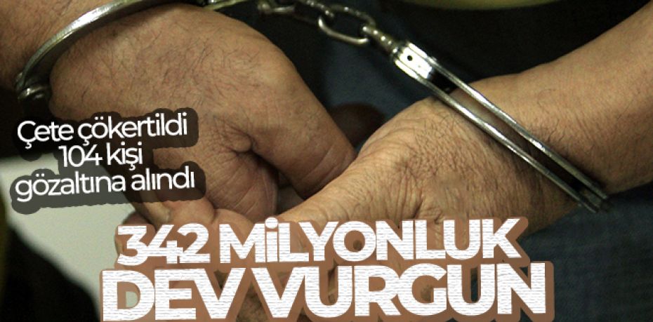 Devre mülk dolandırıcılığı yapan örgüt çökertildi: 104 gözaltı