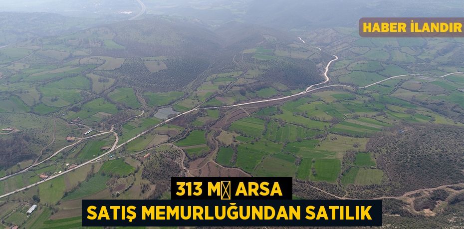 313 m² arsa satış memurluğundan satılık