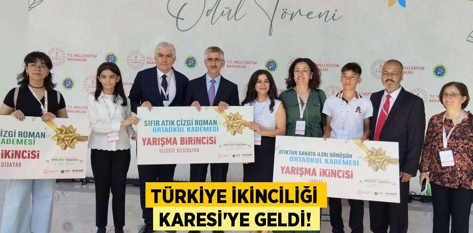 Türkiye İkinciliği Karesi'ye Geldi!