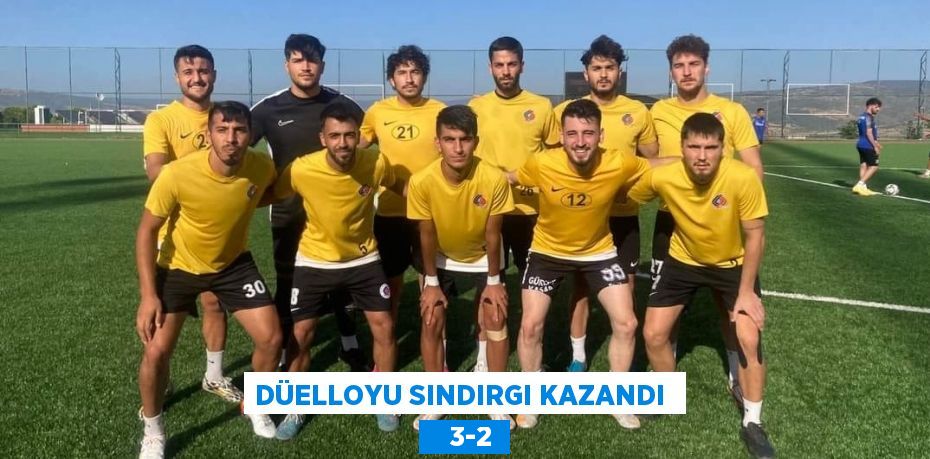 DÜELLOYU SINDIRGI KAZANDI     3-2