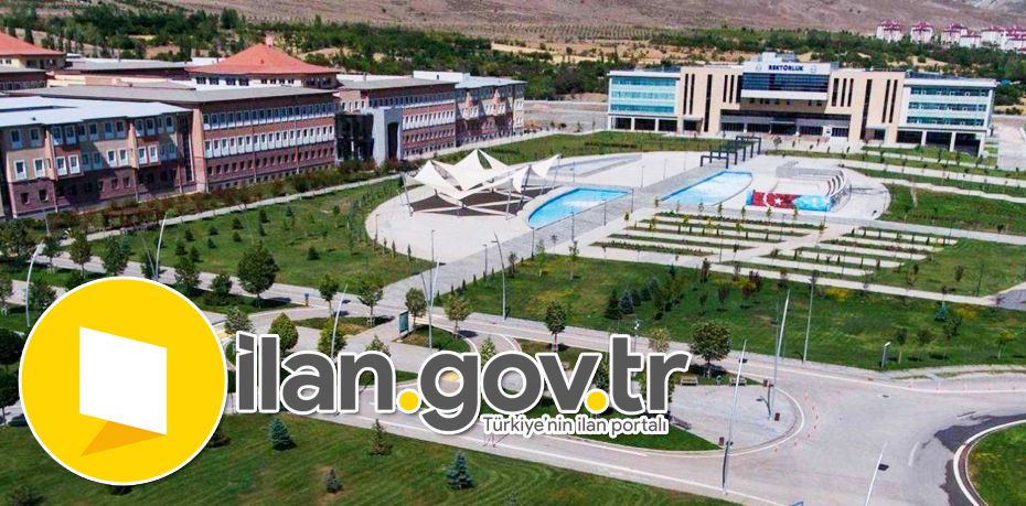 Erzincan Binali Yıldırım Üniversitesi 4/B Sözleşmeli Personel Alıyor