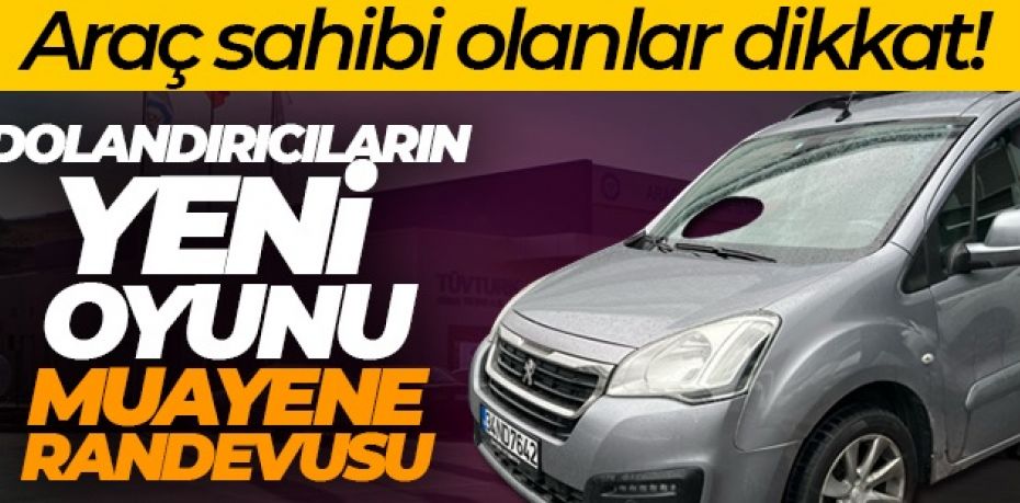 Araç muayene istasyonunun sitesini kopyalayıp dolandırdılar