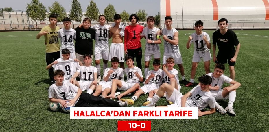 HALALCA’DAN FARKLI TARİFE      10-0