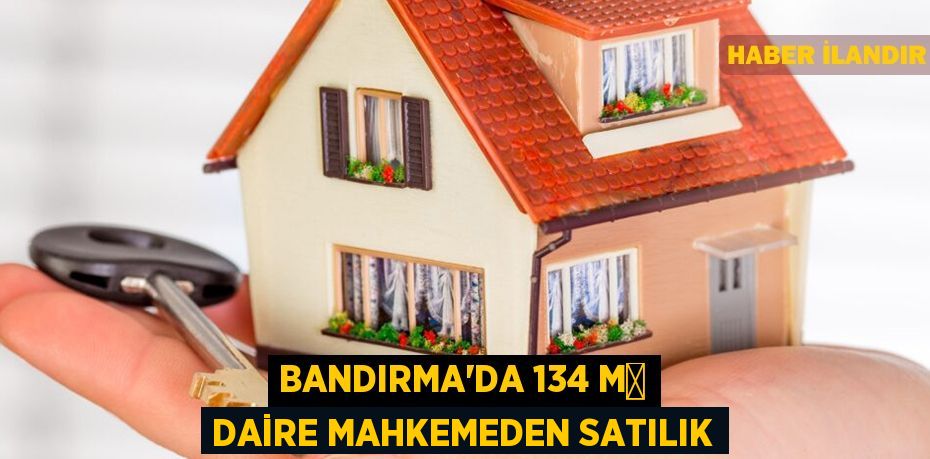Bandırma'da 134 m² daire mahkemeden satılık