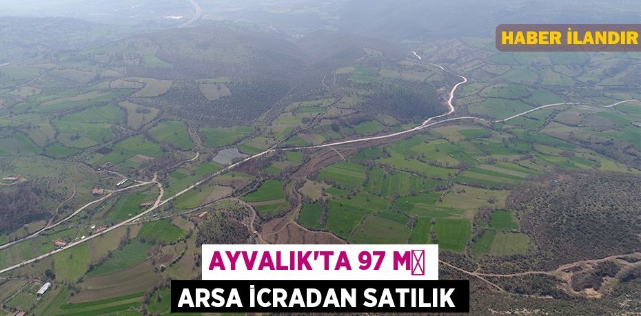 Ayvalık'ta 97 m² arsa icradan satılık
