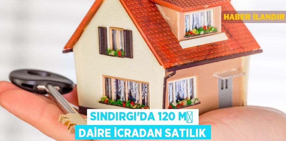 Sındırgı'da 120 m² daire icradan satılık