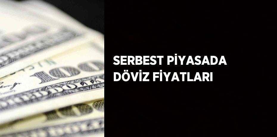 SERBEST PİYASADA DÖVİZ FİYATLARI