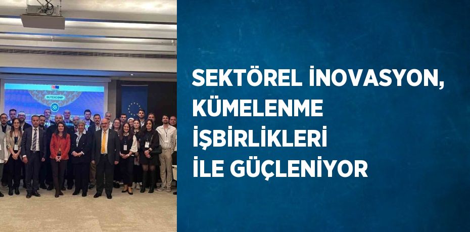 SEKTÖREL İNOVASYON, KÜMELENME İŞBİRLİKLERİ İLE GÜÇLENİYOR