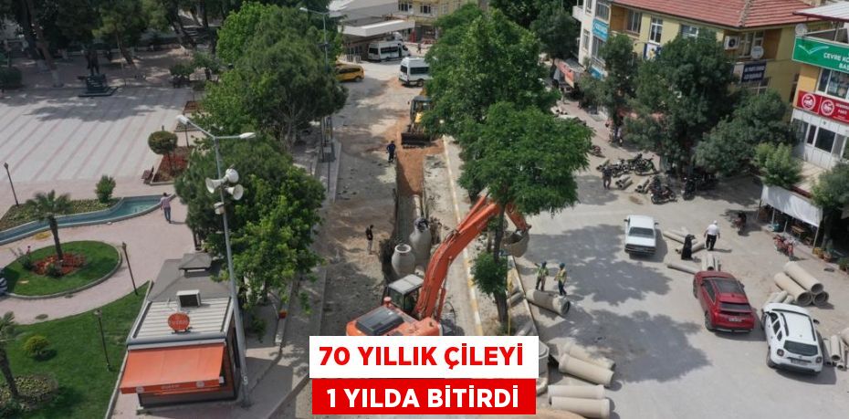 70 YILLIK ÇİLEYİ  1 YILDA BİTİRDİ