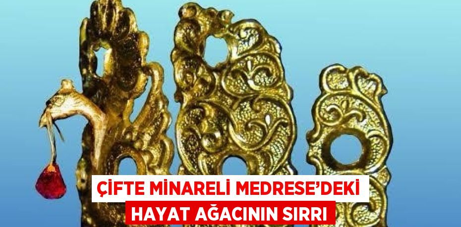 ÇİFTE MİNARELİ MEDRESE’DEKİ HAYAT AĞACININ SIRRI