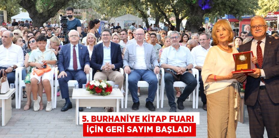 5. BURHANİYE KİTAP FUARI İÇİN GERİ SAYIM BAŞLADI