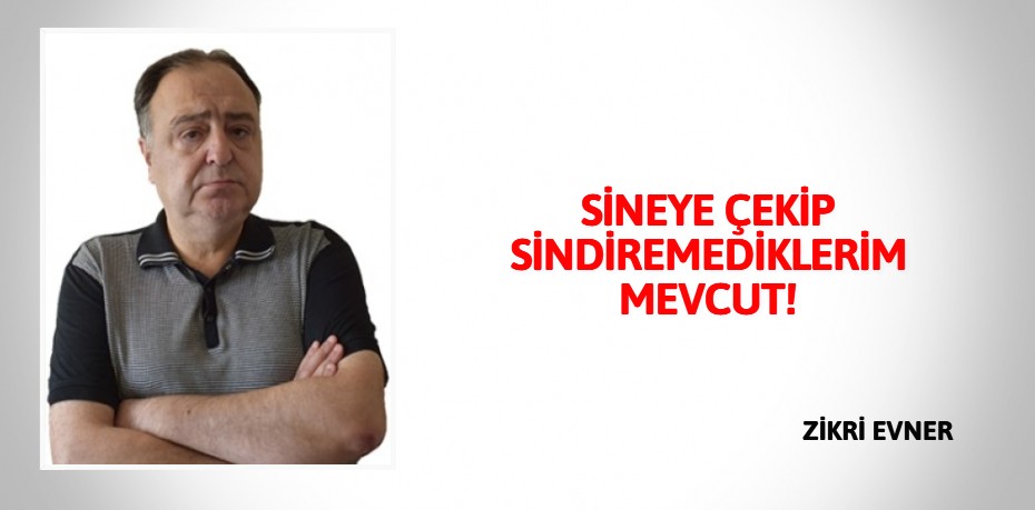 SİNEYE ÇEKİP SİNDİREMEDİKLERİM MEVCUT!