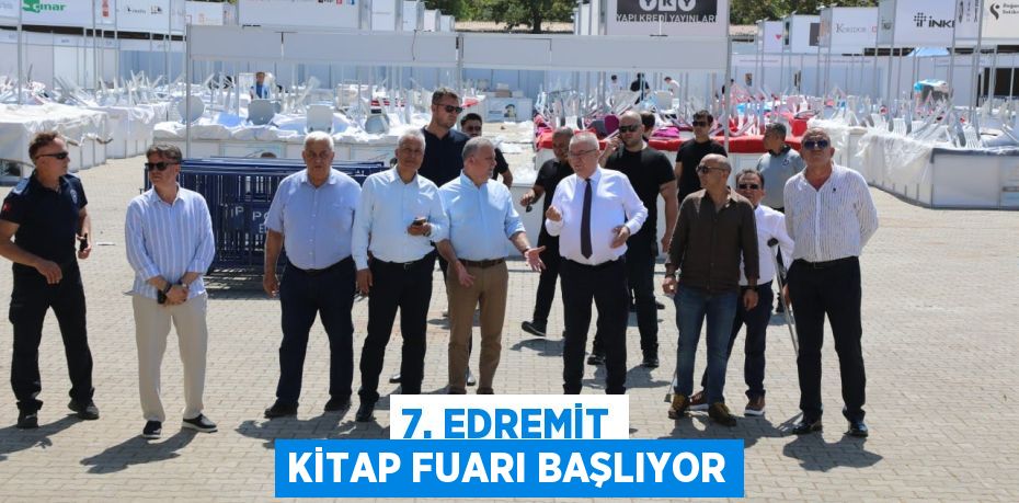 7. Edremit Kitap Fuarı Başlıyor
