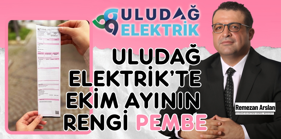 Uludağ Elektrik’te  Ekim Ayının Rengi Pembe