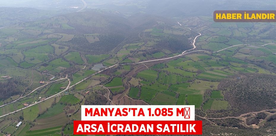 Manyas'ta 1.085 m² arsa icradan satılık