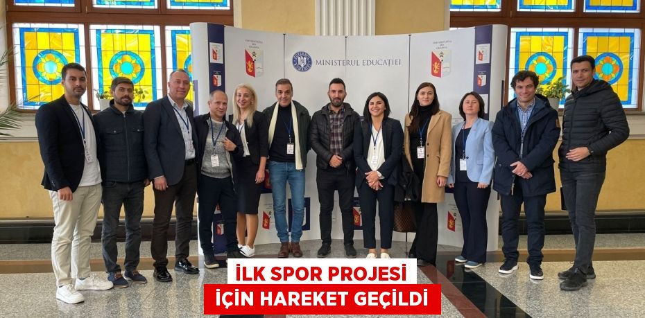 İLK SPOR PROJESİ  İÇİN HAREKET GEÇİLDİ