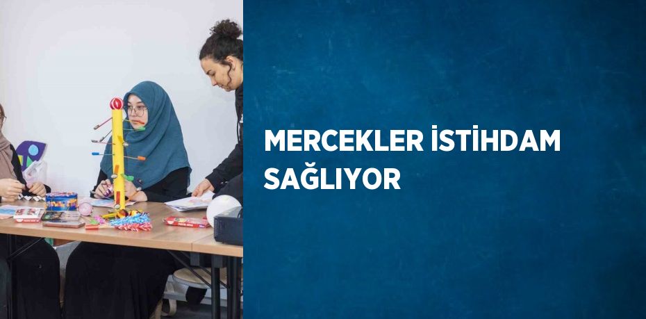 MERCEKLER İSTİHDAM SAĞLIYOR