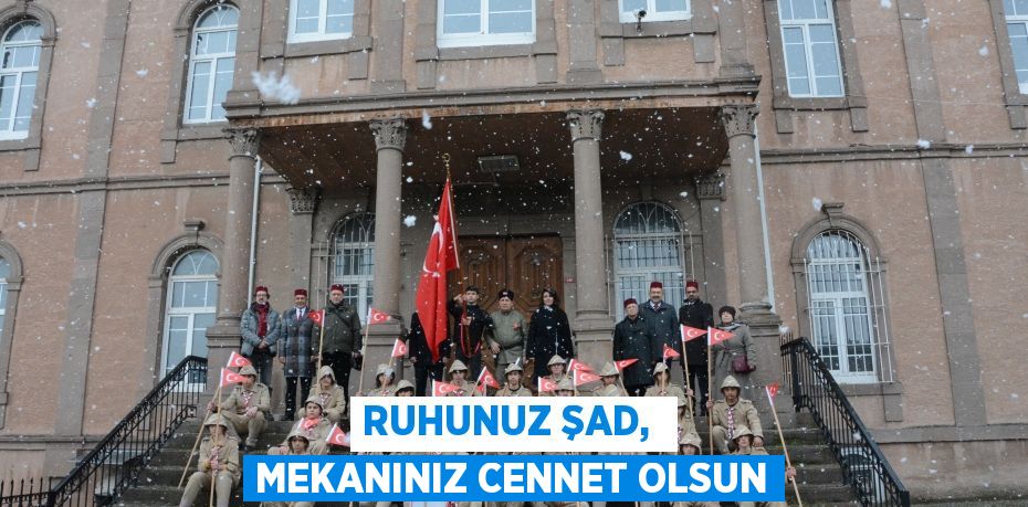 RUHUNUZ ŞAD,  MEKANINIZ CENNET OLSUN