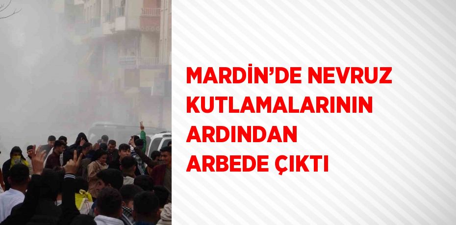 MARDİN’DE NEVRUZ KUTLAMALARININ ARDINDAN ARBEDE ÇIKTI