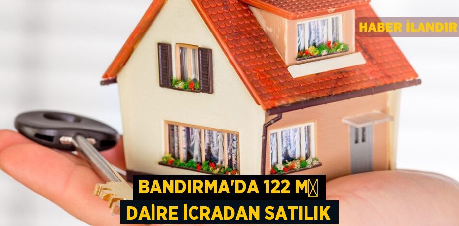 Bandırma'da 122 m² daire icradan satılık