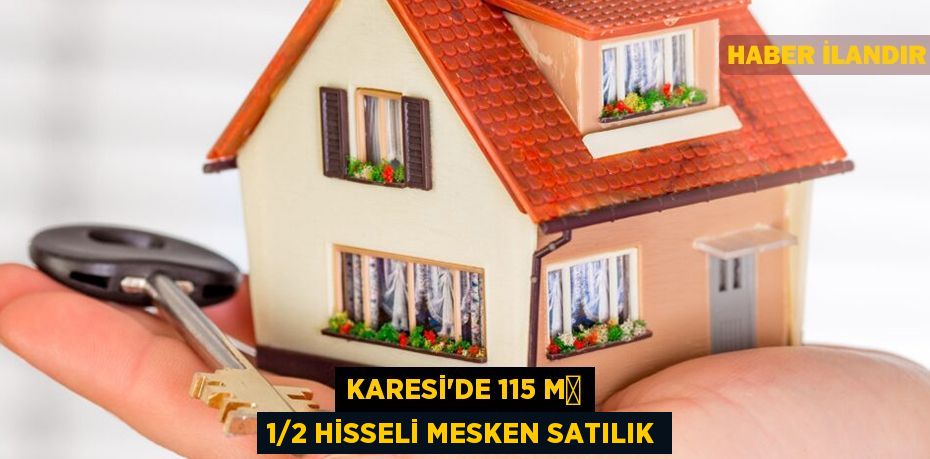 Karesi'de 115 m² 1/2 hisseli mesken satılık