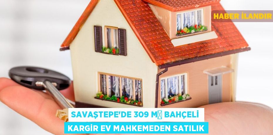 Savaştepe'de 309 m² bahçeli kargir ev mahkemeden satılık