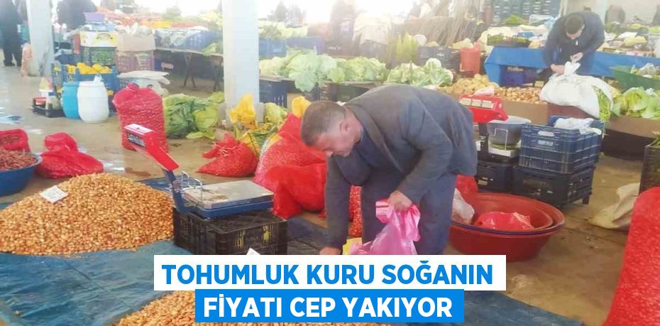 TOHUMLUK KURU SOĞANIN FİYATI CEP YAKIYOR