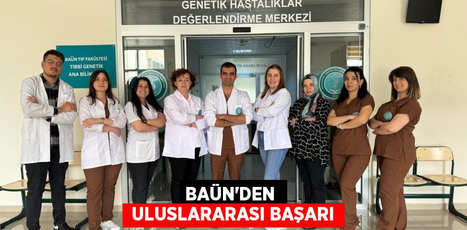 BAÜN’DEN   ULUSLARARASI BAŞARI