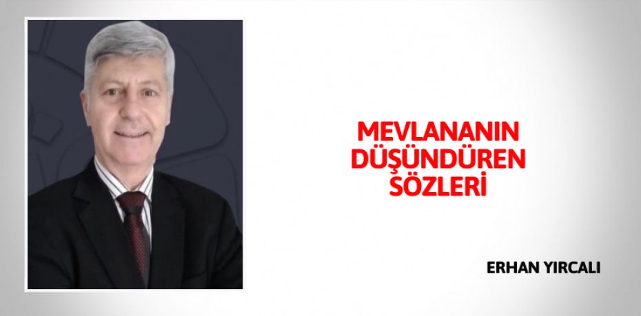 MEVLANANIN DÜŞÜNDÜREN SÖZLERİ