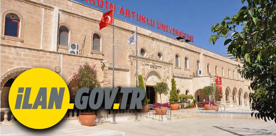 Mardin Artuklu Üniversitesi Sözleşmeli Personel alım ilanı