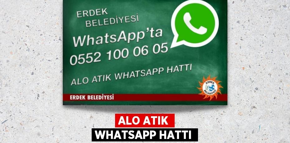 ALO ATIK WHATSAPP HATTI