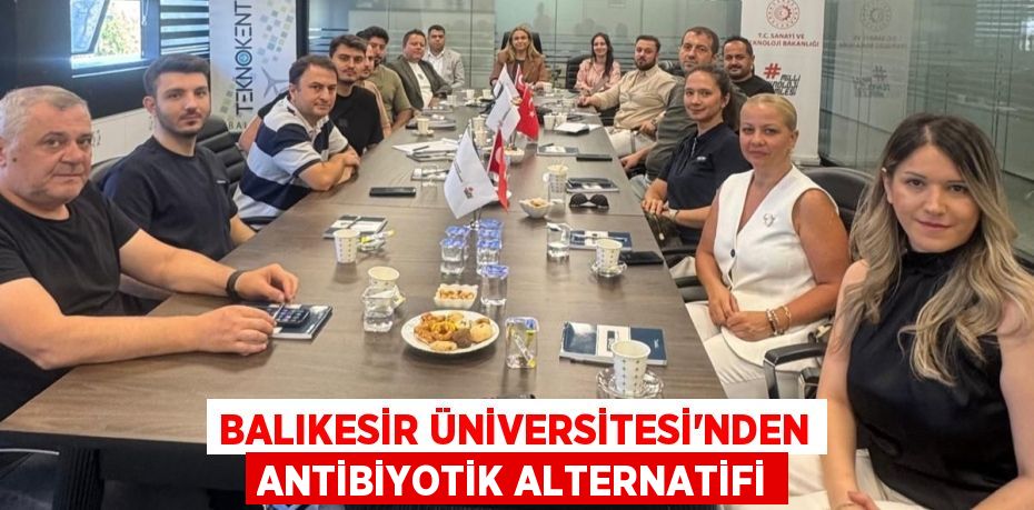 BALIKESİR ÜNİVERSİTESİ’NDEN ANTİBİYOTİK ALTERNATİFİ