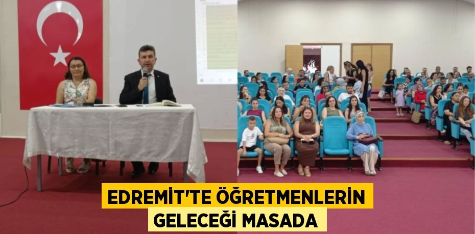 Edremit'te Öğretmenlerin Geleceği Masada