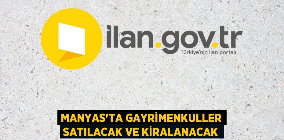 Manyas'ta gayrimenkuller satılacak ve kiralanacak