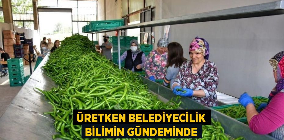 ÜRETKEN BELEDİYECİLİK BİLİMİN GÜNDEMİNDE