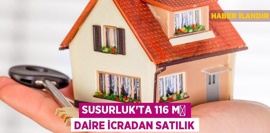 Susurluk'ta 116 m² daire icradan satılık