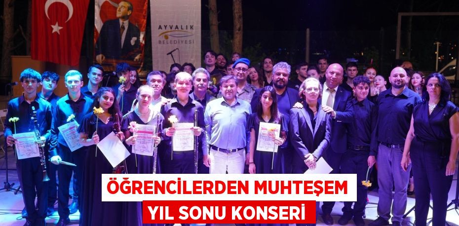 ÖĞRENCİLERDEN MUHTEŞEM YIL SONU KONSERİ