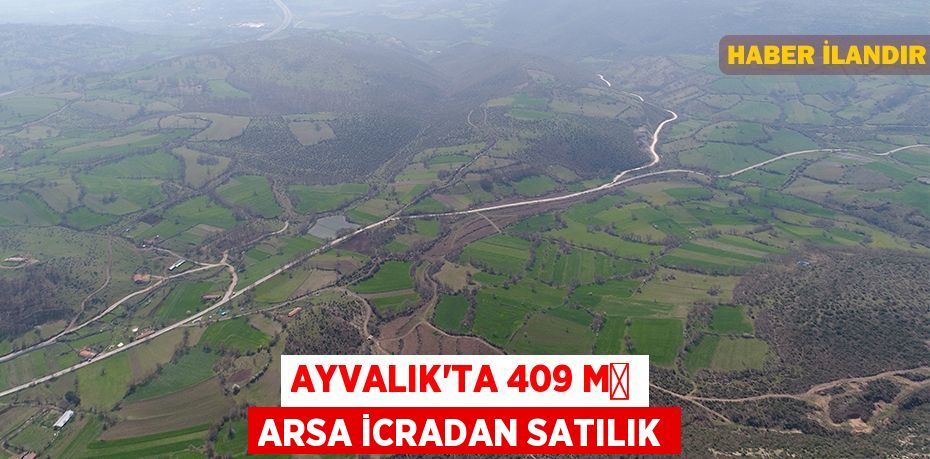 Ayvalık'ta 409 m² arsa icradan satılık