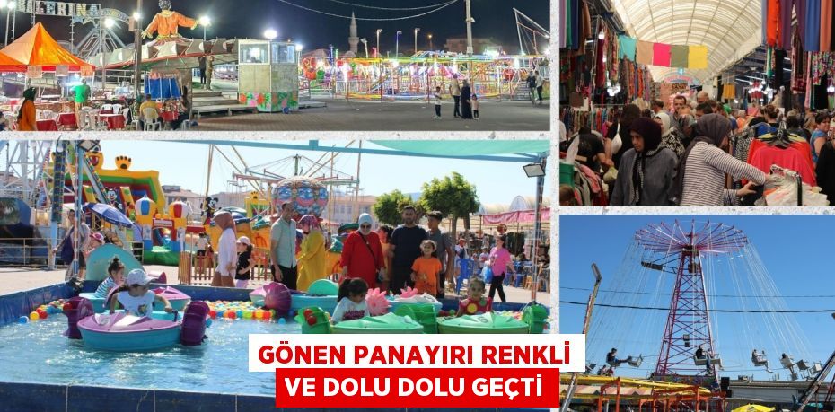 GÖNEN PANAYIRI RENKLİ VE DOLU DOLU GEÇTİ