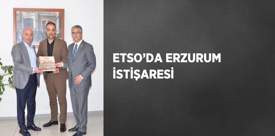 ETSO’DA ERZURUM İSTİŞARESİ