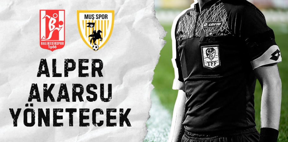 ALPER AKARSU YÖNETECEK