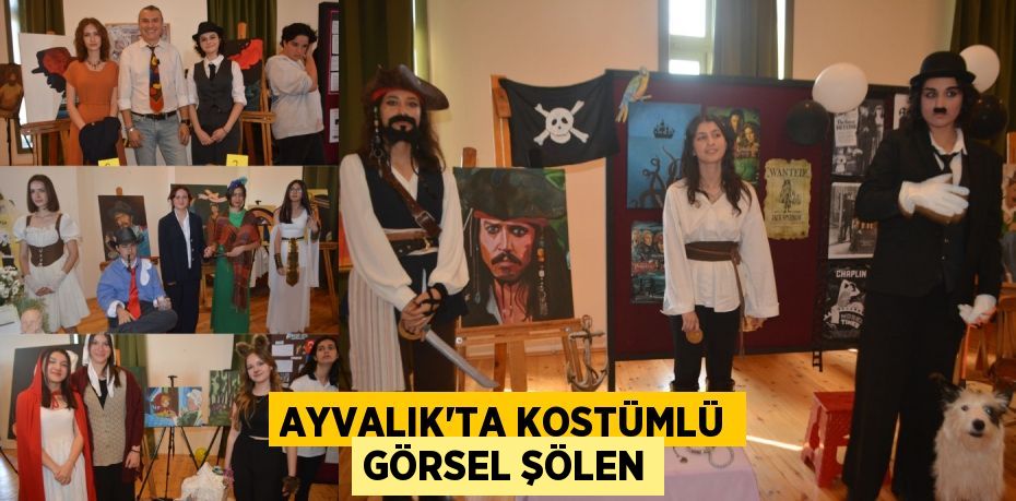AYVALIK’TA KOSTÜMLÜ GÖRSEL ŞÖLEN