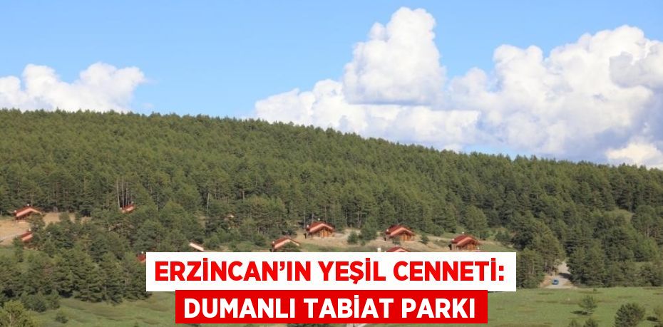 ERZİNCAN’IN YEŞİL CENNETİ: DUMANLI TABİAT PARKI