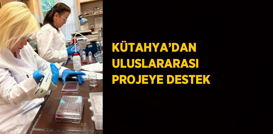 KÜTAHYA’DAN ULUSLARARASI PROJEYE DESTEK